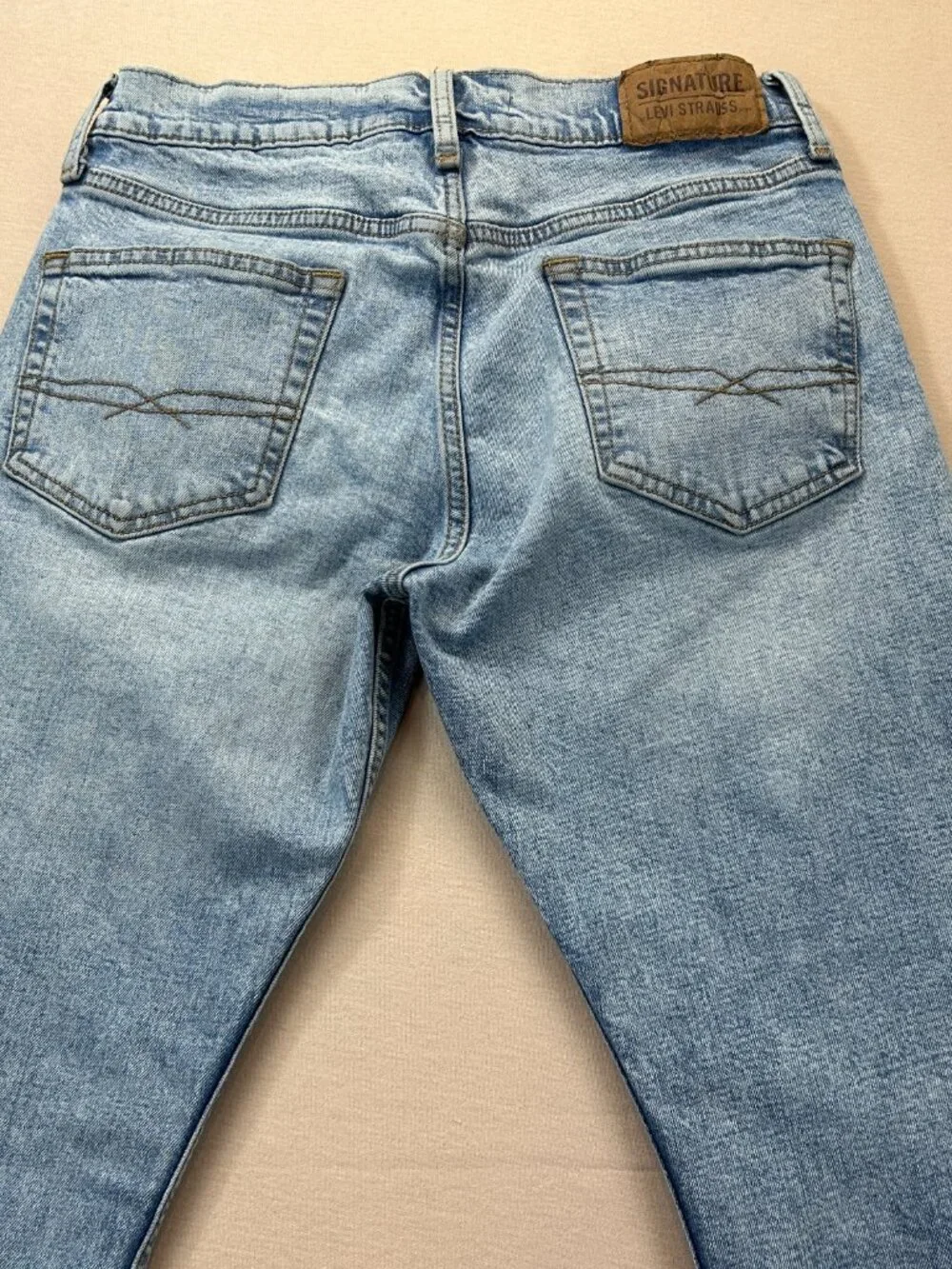 Signature By Levi Strauss Jeans Mens Size 29x32 Blue Denim Authentic Straight